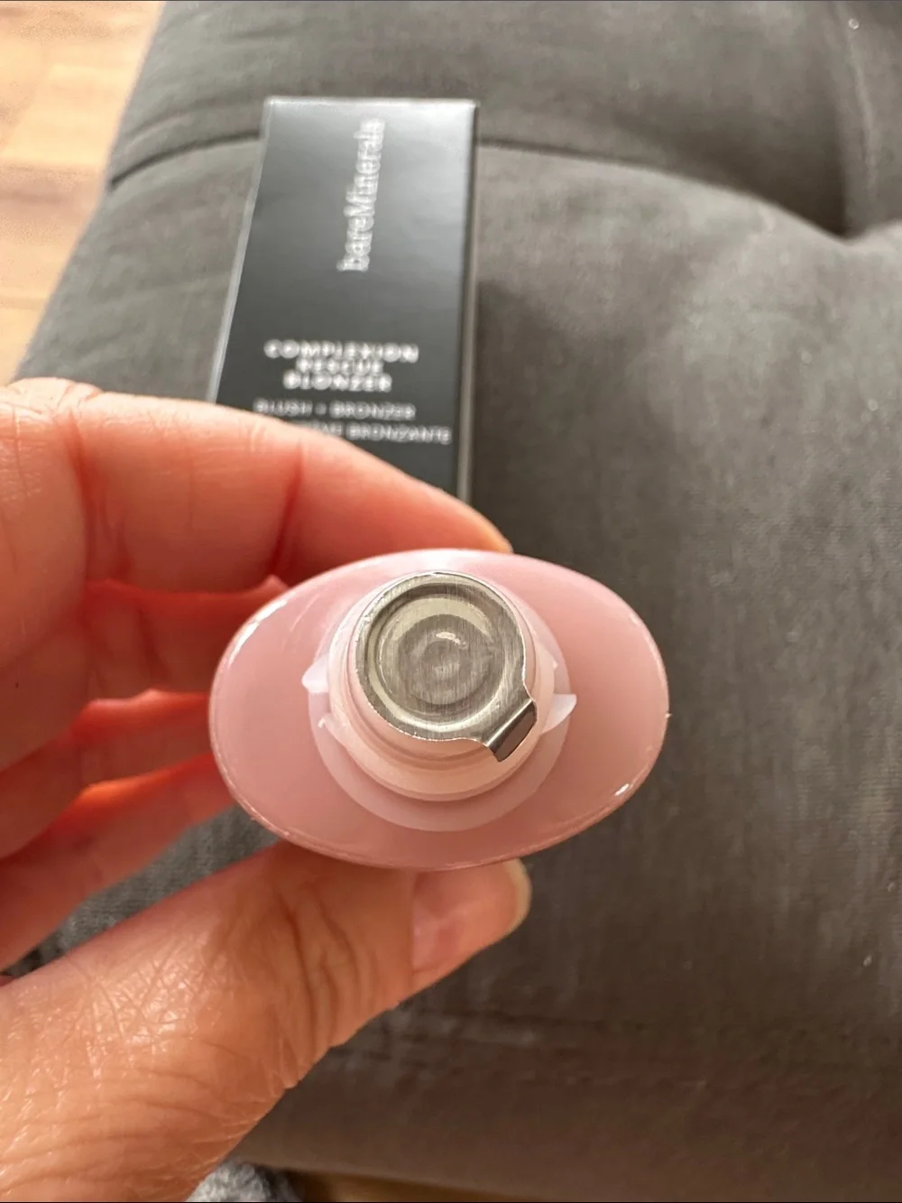 NIB BAREMINERALS KISS OF ROSE COMPLEXION RESCUE BLONZER LIQUID BLUSH + BRONZER